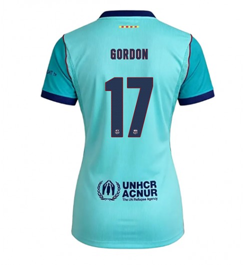 Barcelona Anthony Gordon #17 Kolmaspaita Naisten 2026-27 Lyhythihainen Barcelona Anthony Gordon #17 Kolmaspaita Naisten 2026-27 Lyhythihainen